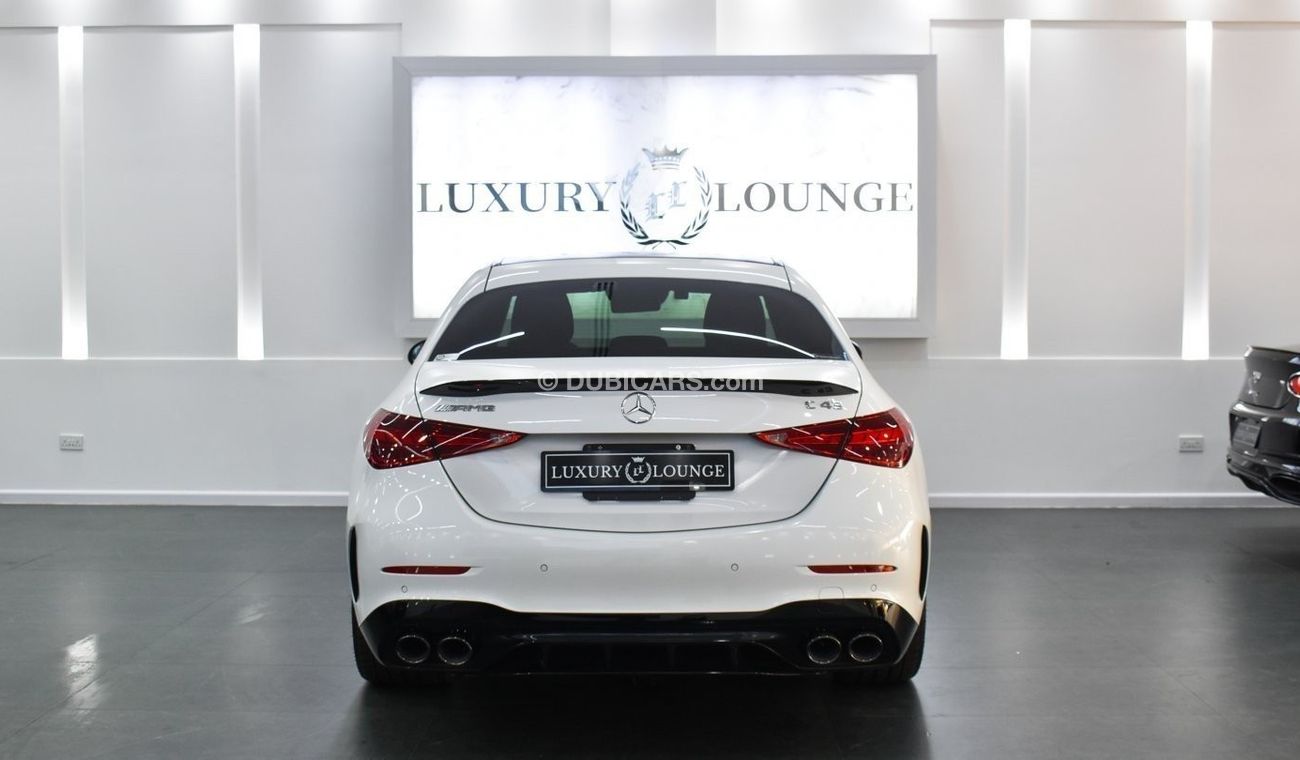 مرسيدس بنز سي 43 ايه ام جي German Specs