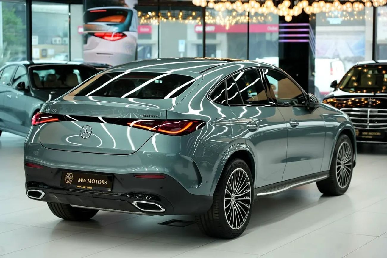 مرسيدس بنز GLC كوبيه 200 Arrival | GLC 200 Coupe | GCC km | Agency Warranty | Premium Plus