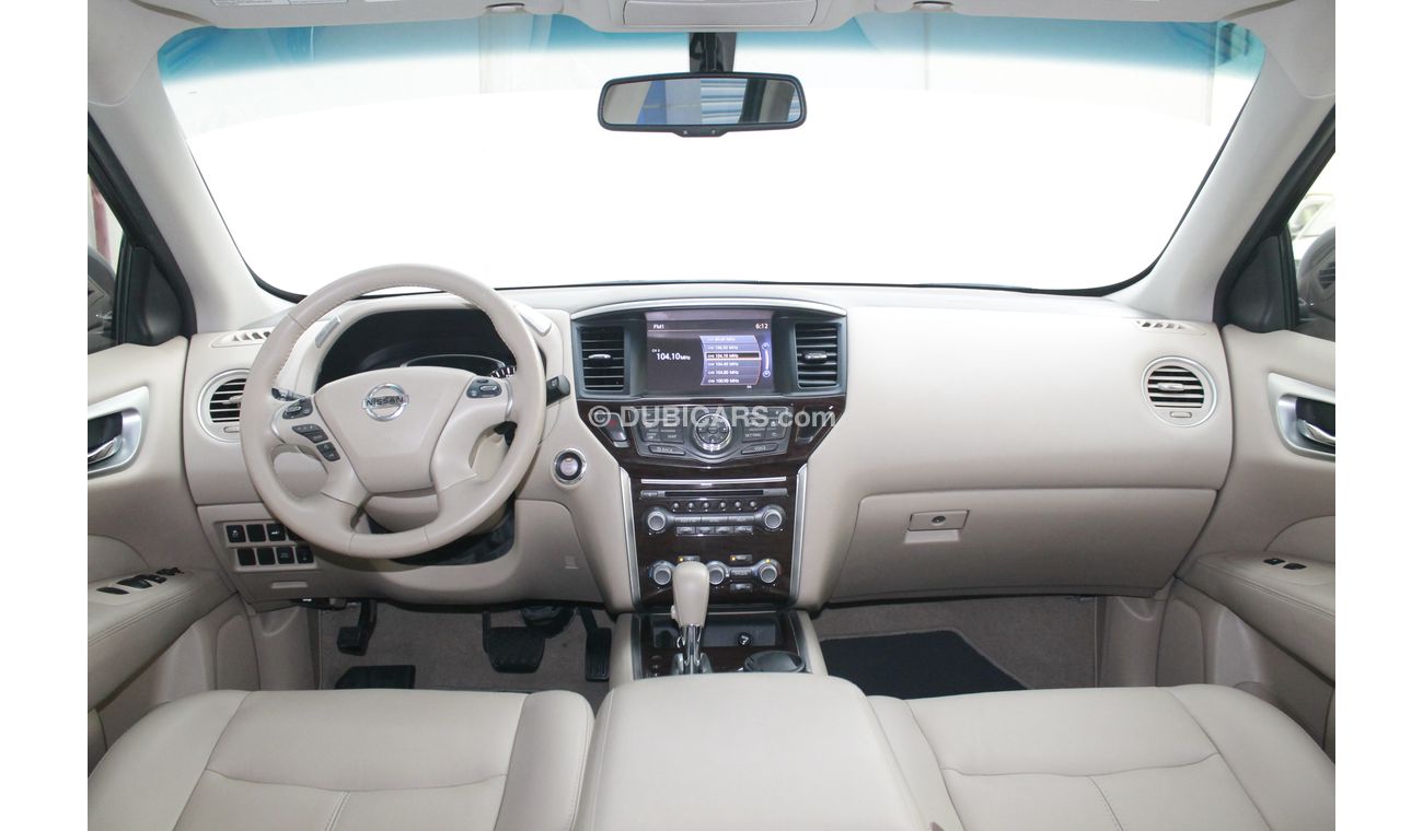 نيسان باثفايندر 3.5L V6 SV 2015 WITH REAR CAMERA SUNROOF