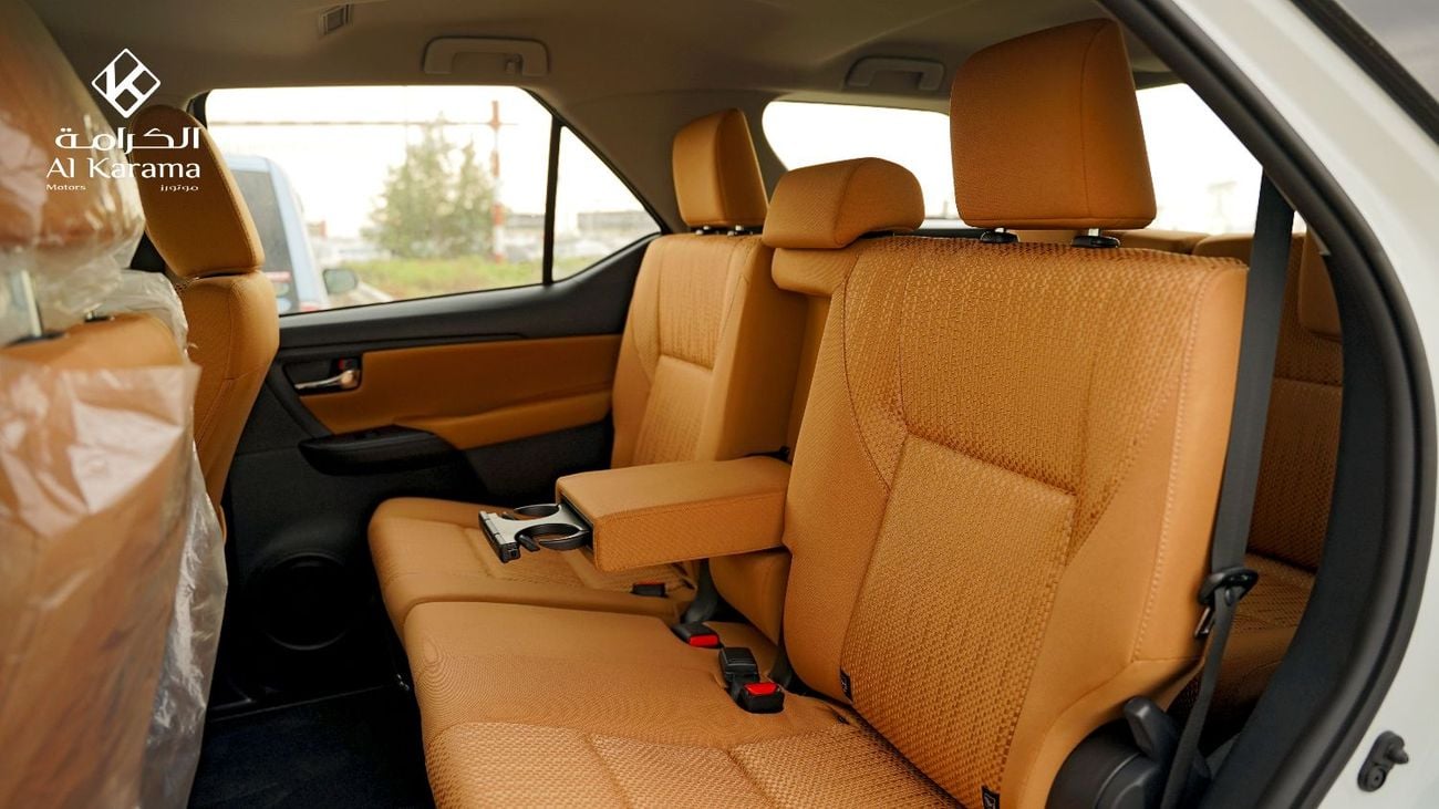 Toyota Fortuner 2.4L DIESEL Engine | 17'Steel Wheels with Cover | 8" DISPLAY AUDIO | GCC Specs