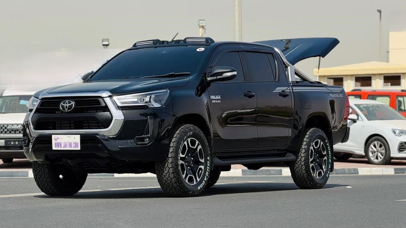 تويوتا هيلوكس 2020 | 2.8 DIESEL ENGINE | AT | RHD | HEAVY SPORTS BAR |  ROOF MOUNTED LED LIGHTS | BOOT COVER |  PR