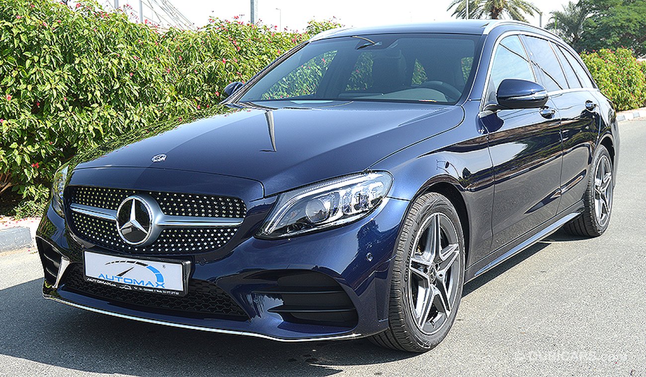 مرسيدس بنز C200 2020 AMG, I-4 Engine, GCC, 0km with 3 Years or 100,000km Warranty