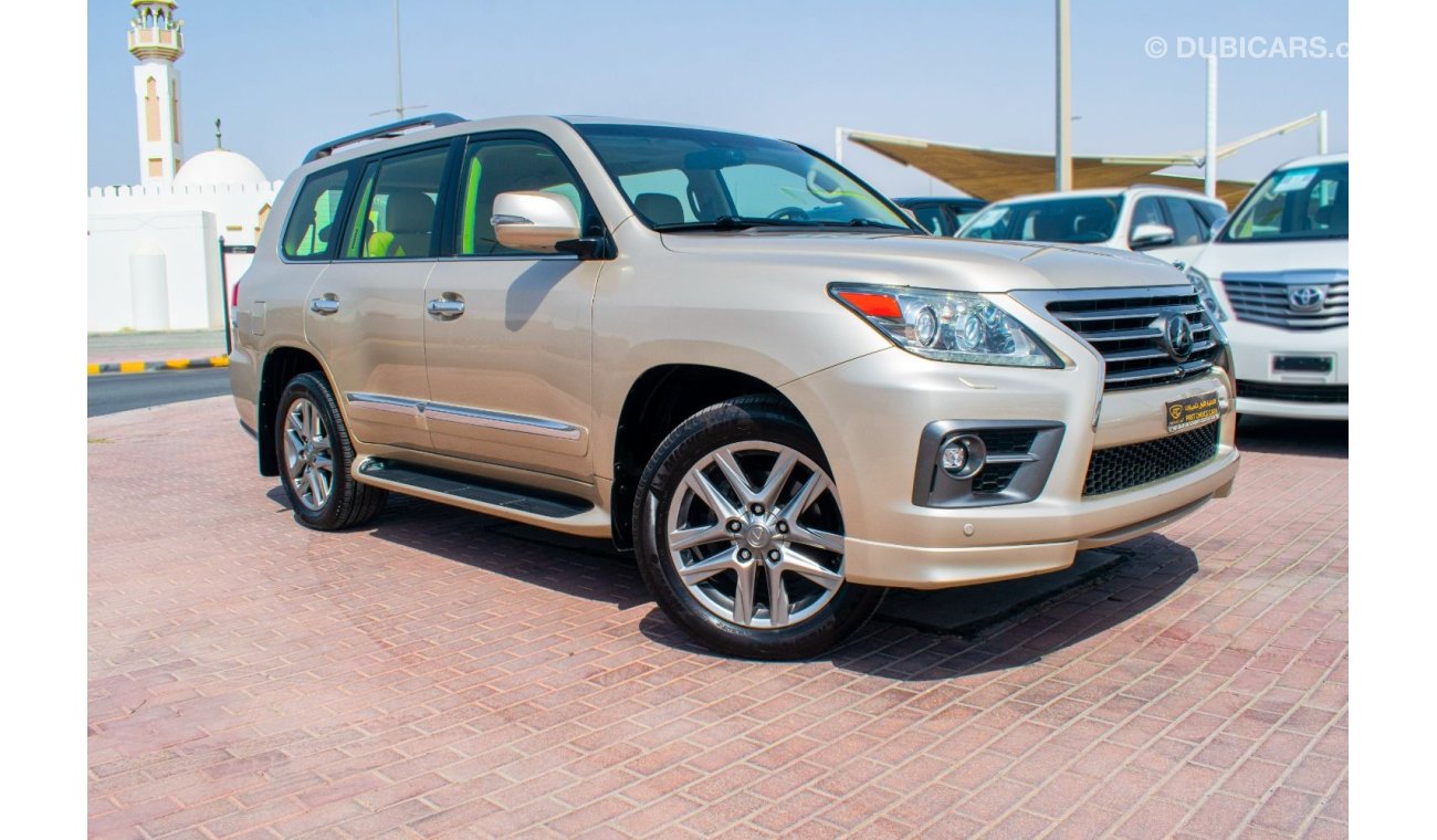 Lexus LX570 Platinum 2014 | LEXUS LX-570 S | PLATINUM | 5.7L V8 | SPACIOUS LUXURY CABIN 7-SEATER | GCC | VERY WE