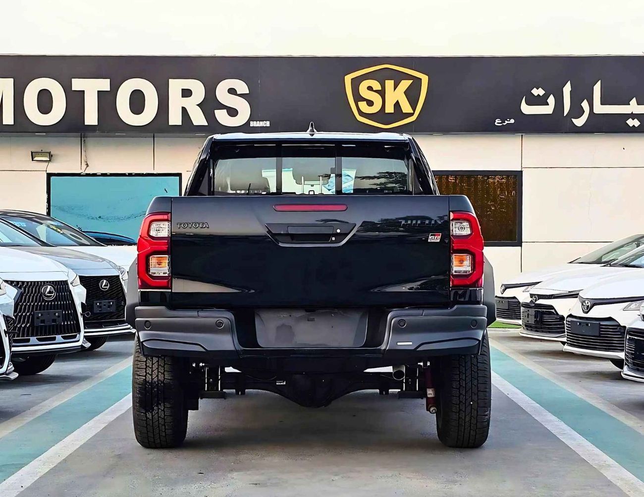 Toyota Hilux GR SPORT/4.0L PETROL V6 4WD/RADAR/ 360 CAMERA/ DRIVER POWER SEAT/ (CODE # GR SPORT)