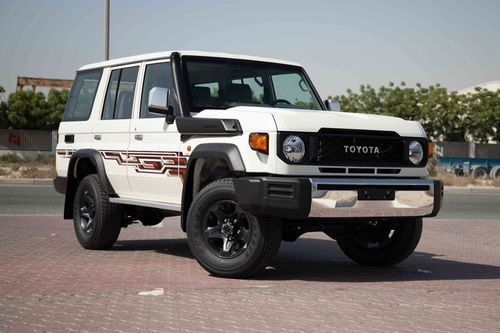 Toyota Land Cruiser LC76 Hardtop LX 4.0L - Manual - White Inside Bluish Grey | Export Only