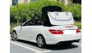 مرسيدس بنز E 350 || Convertible || GCC || Well Maintained