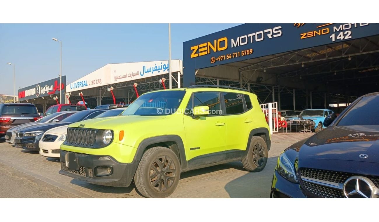Used Jeep Renegade 2017 green color American specs 2017 for sale in