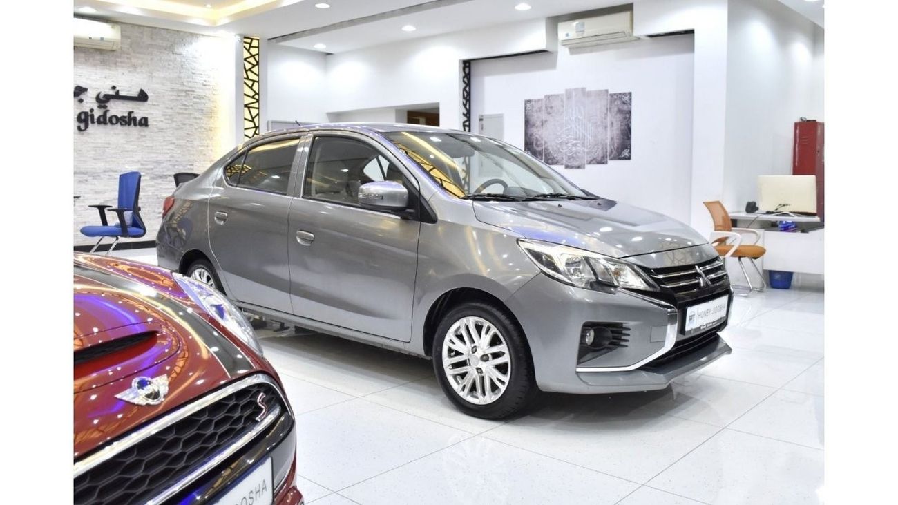 Mitsubishi Attrage EXCELLENT DEAL for our Mitsubishi Attrage ( 2021 Model ) in Grey Color GCC Specs