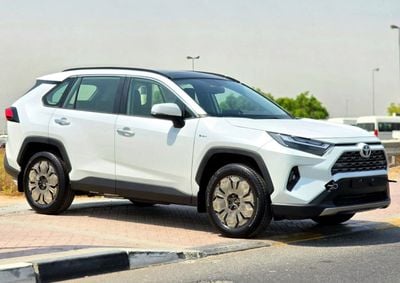 Toyota RAV4 TOYOTA RAV4 2.5 HEV - LIMITED OPTION - WITHOUT RADAR - 2025 MODEL - WHITE INSIDE BLACK - GCC SPECS