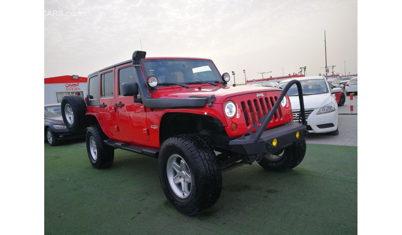 Jeep Wrangler Jeep wrangler unlimited Sahara 2010 GCC