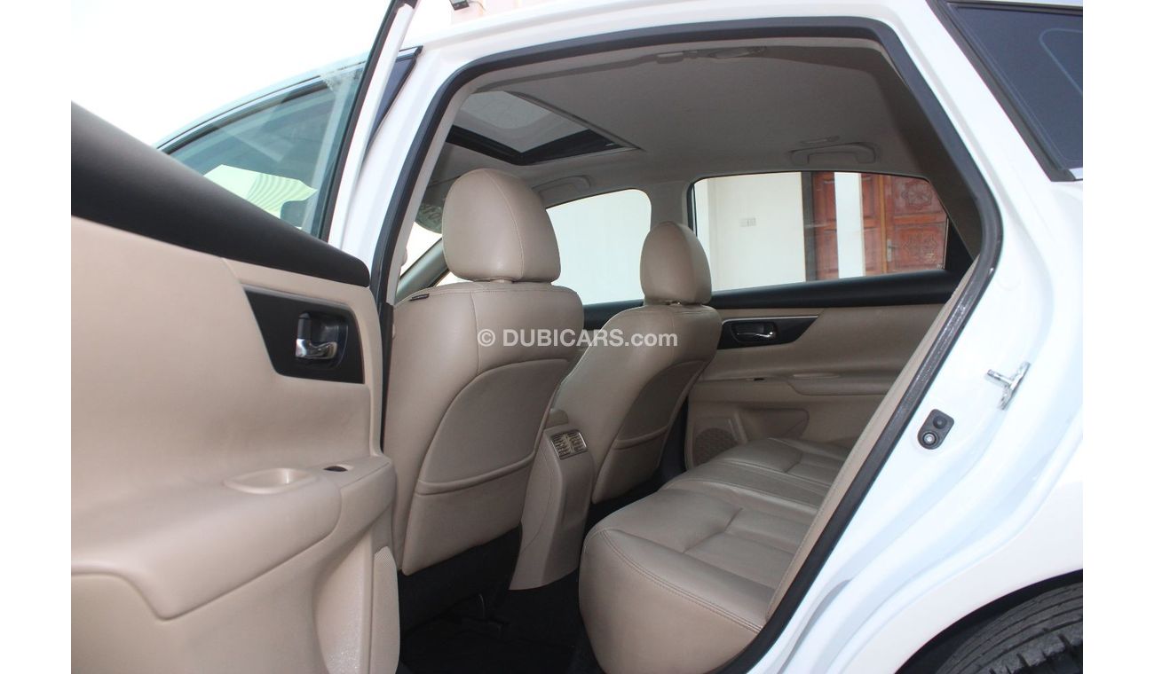 نيسان ألتيما نيسان التيما 2018 خليجي فل أوبشن 6 سليندر رقم 1 بدون صبغ بدون حوادث نظيفه جدا من الداخل والخارج