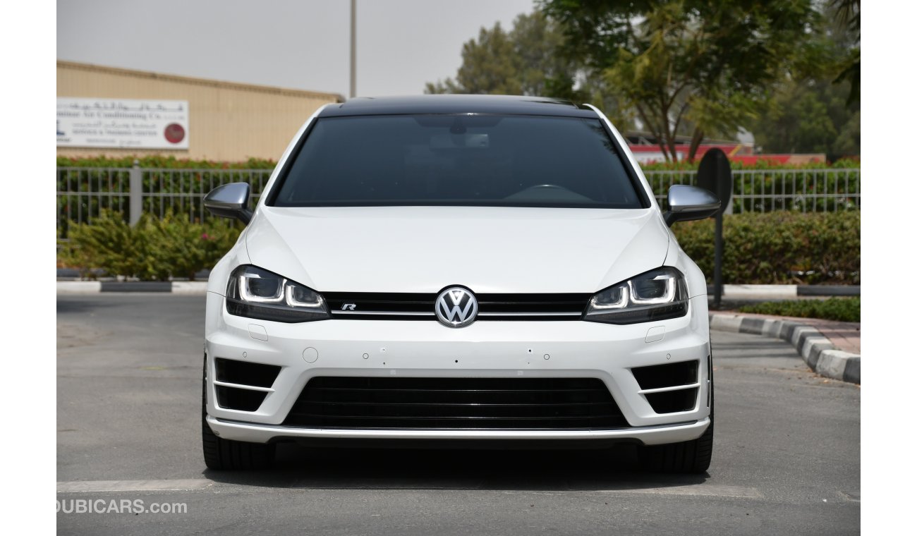 Volkswagen Golf R 2015 - GCC SPECS - FULL OPTION - BANK LOAN 0 DOWNPAYMENT - WARRANTY -