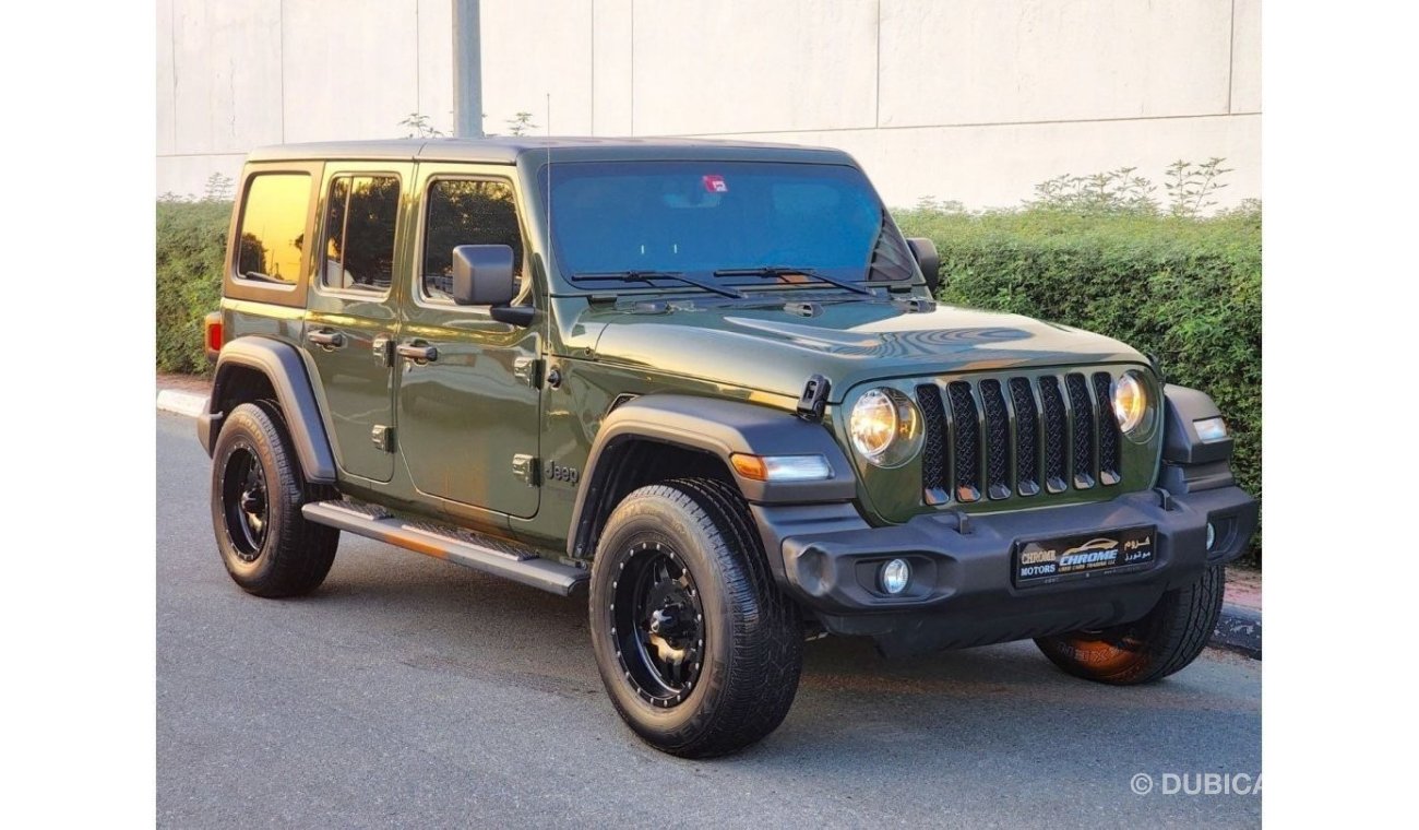 جيب رانجلر 2021 JEEP WRANGLER UNLIMITED SPORT (JL), 4DR SUV, 2.0L 4CYL TURBO PETROL, AUTOMATIC, FOUR WHEEL DRIV