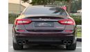 Maserati Quattroporte MASERATI QUATTROPORTE 2015 GCC FULL OPTIONS IN LOW MILEAGE PERFECT CONDITIONS