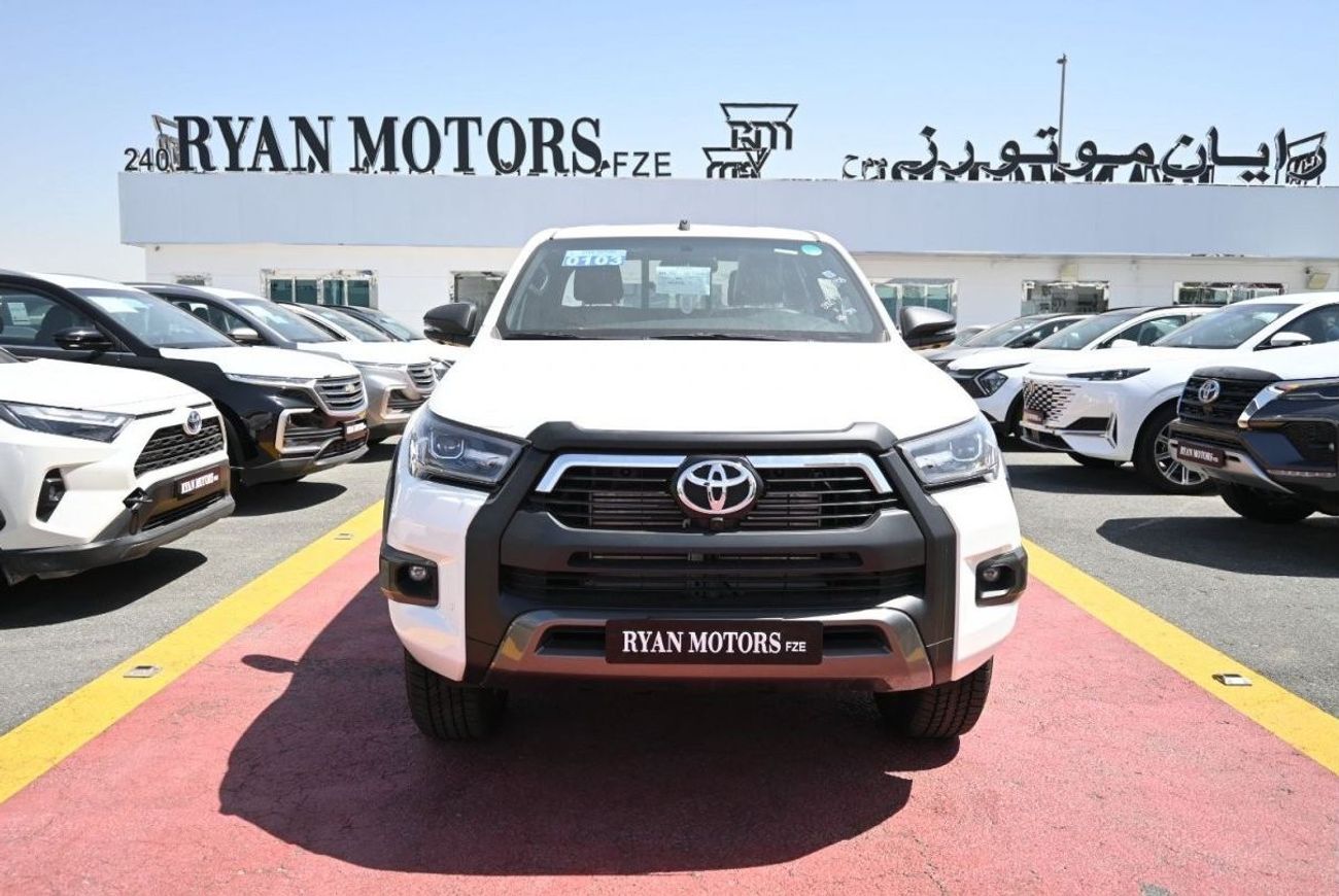 تويوتا هيلوكس تويوتا هيلوكس أدفينتشر 2.8 لتر ديزل ، بيك اب ، دفع رباعي ، 4 أبواب ، كاميرا 360 ، مثبت سرعة ، قفل تف