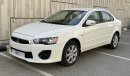 Mitsubishi Lancer 2.0L | GCC | EXCELLENT CONDITION | FREE 2 YEAR WARRANTY | FREE REGISTRATION | 1 YEAR COMPREHENSIVE I