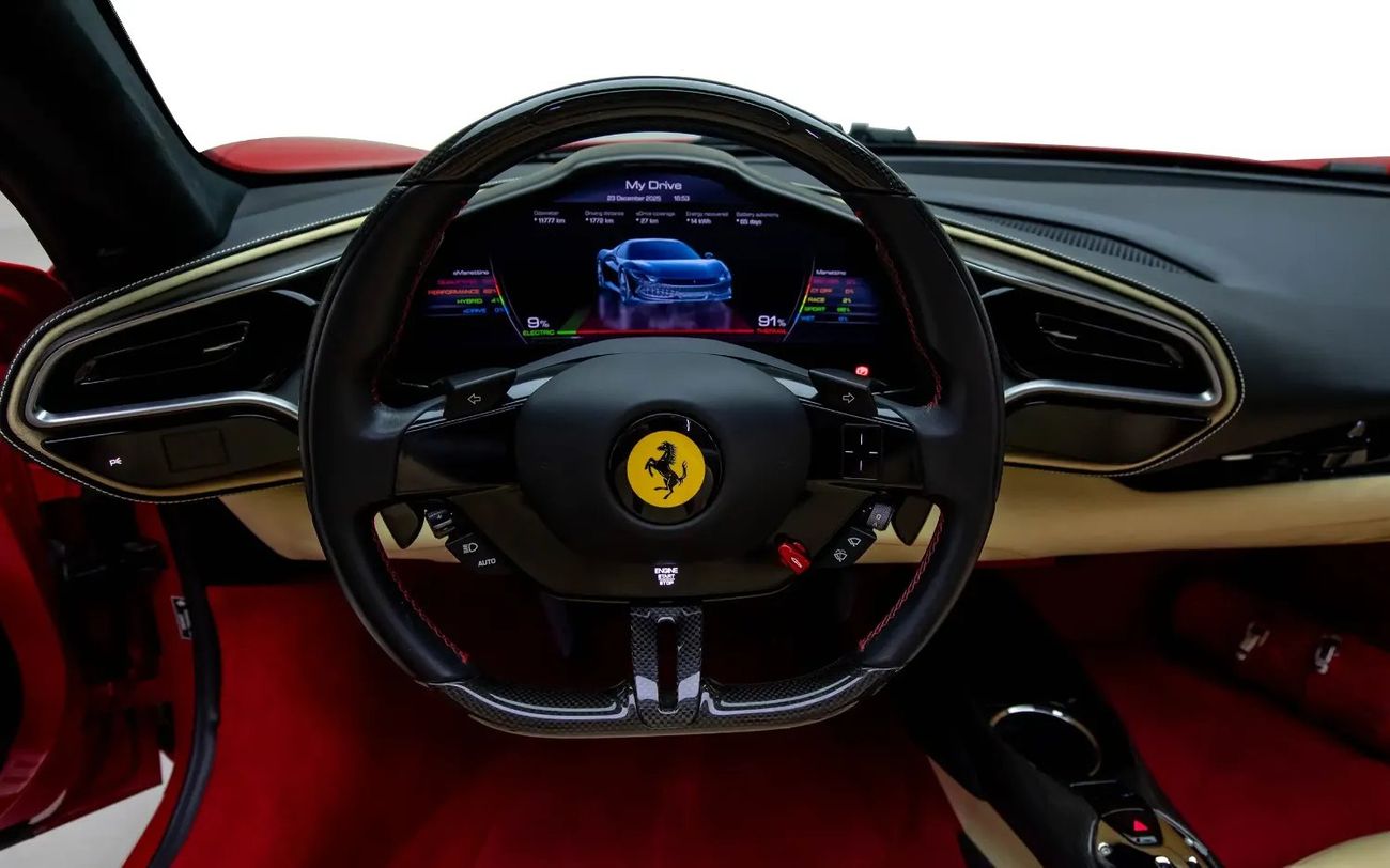 فيراري 296 GTS Standard - GCC Spec - With Warranty and Service Contract-