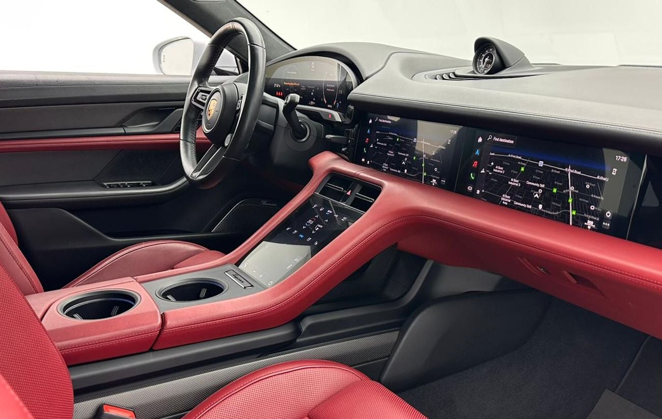 بورش تايكان 2021 Porsche Taycan Turbo S, 04/2026 Porsche Warranty, Porsche Full Service History, GCC