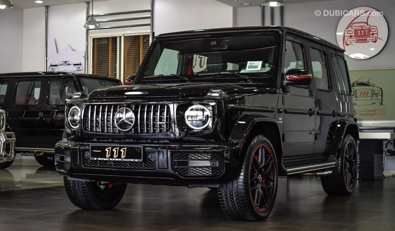 Mercedes-Benz G 63 AMG V8 Biturbo Black Edition / GCC Specifications  / Warranty