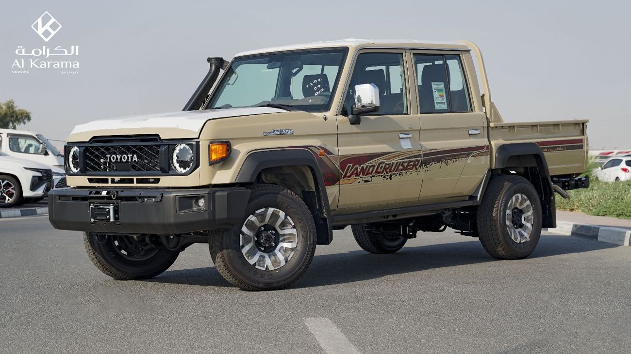 Toyota Land Cruiser Pick Up LC79 2.8L LX - 4x4 - Diff Lock - Rear Camera - Winch - Cruise Control - Full Option GCC