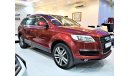 Audi Q7 Exuding power all along the line: the Audi Q7 Quattro 2009 Model! GCC Specs