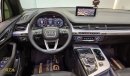 Audi Q7 2019 Audi Q7 55TFSI Quattro, Service and Warranty Audi, GCC