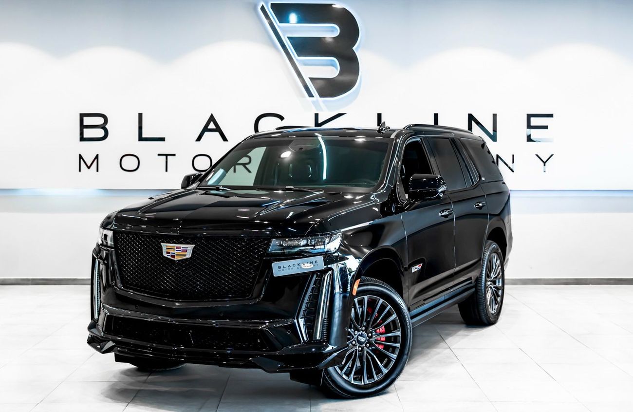 كاديلاك إسكالاد Escalade-V 6.2L 2023 Cadillac Escalade V, 2027 Escalade Warranty, 2028 Escalade Service Contract, GC