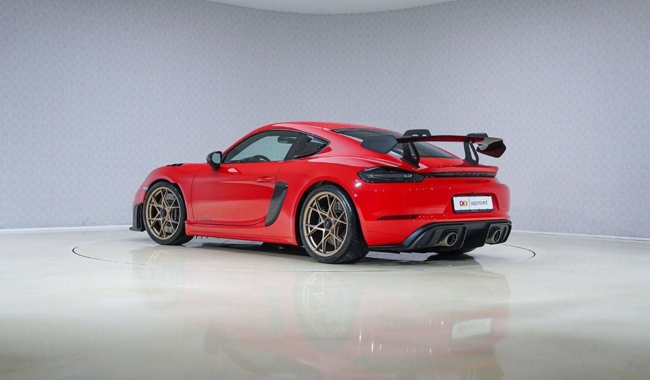 Porsche 718 Cayman GT4 RS Weissach - Ramadan Buy Now Pay September - AED 10,780 P/M