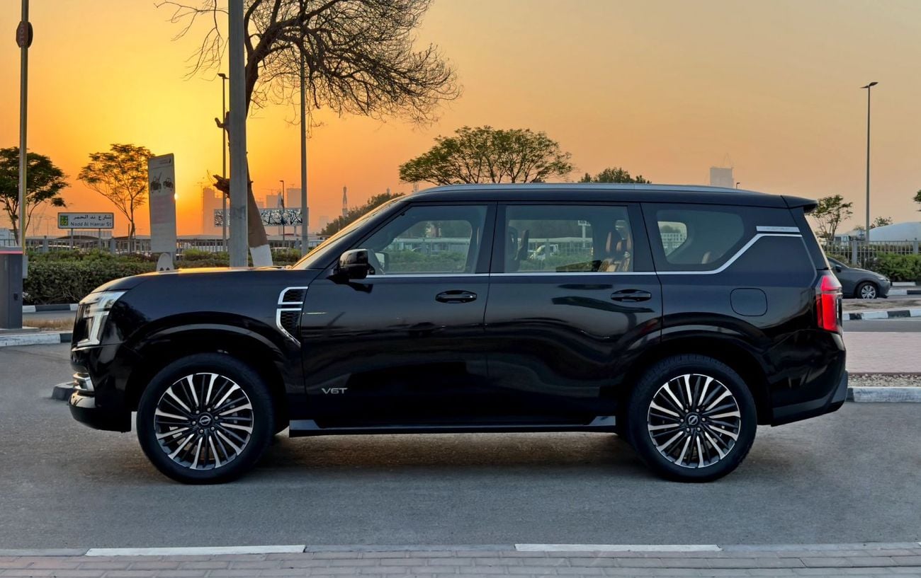 Nissan Patrol LE PLATINUM CITY 2025 Nissan Patrol LE Platinum, Dealer Warranty, GCC Specifications