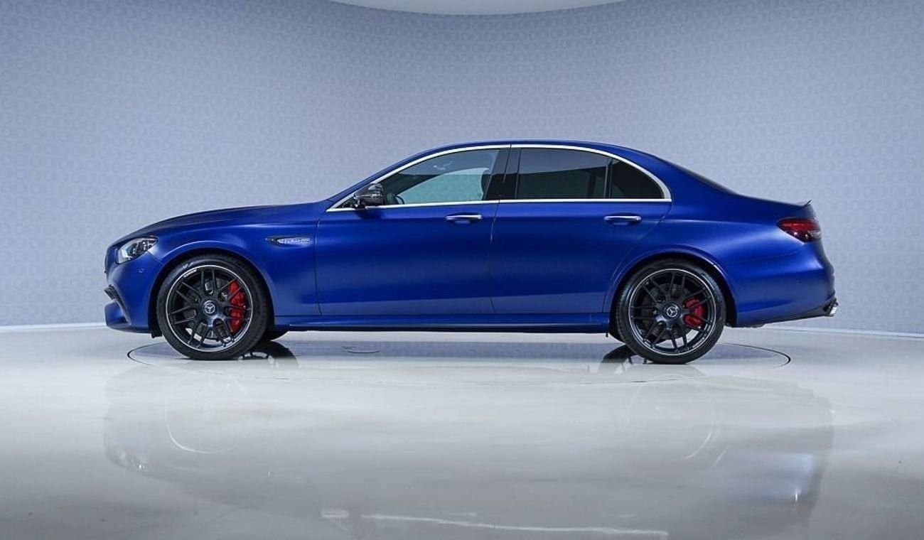 Mercedes-Benz E 63 S AMG 4Matic - AED 8,204 P/M - 2 Years Warranty