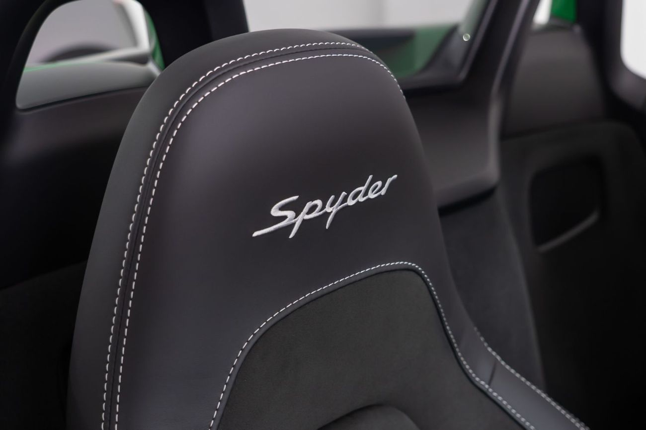 بورش 718 سبيدر 2023 Porsche 718 Spyder / Porsche Warranty / Japanese Spec Grade 5A