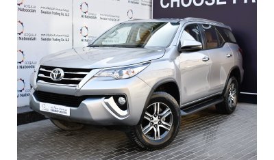 Toyota Fortuner AED 1599 PM | 2.7L EXR 4WD GCC DEALER WARRANTY