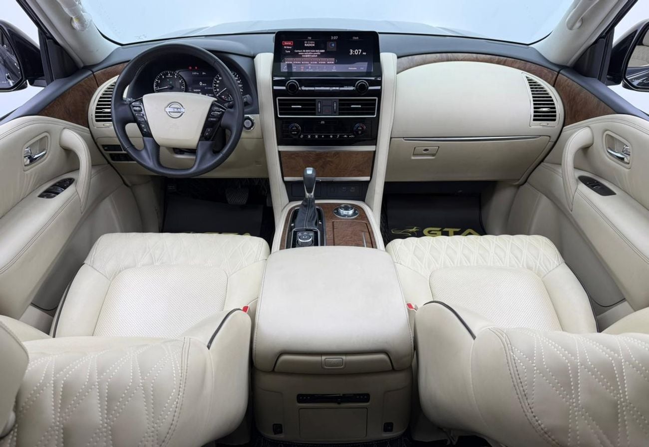نيسان باترول SE 4.0L 2023 Nissan Patrol AWR SE ,Nissan Warranty+Service contract+Full Service History ,GCC