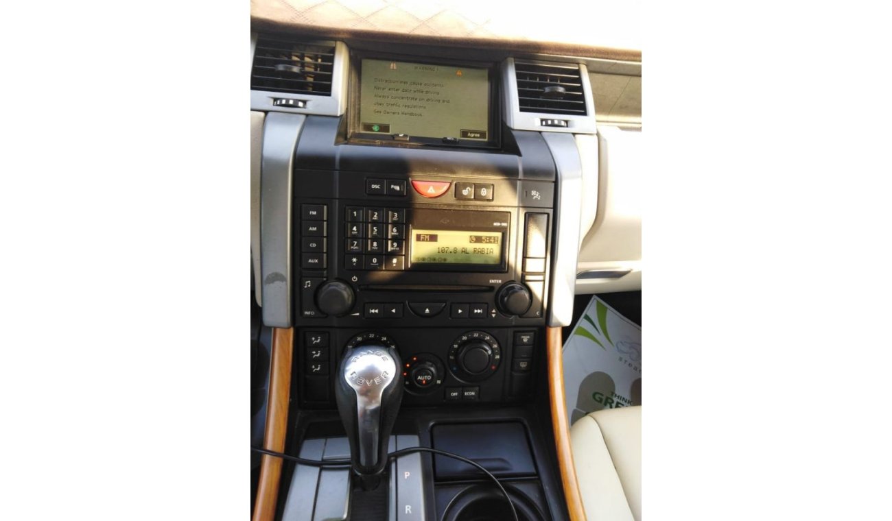 Land Rover Range Rover Sport 2008 gulf specs Full options