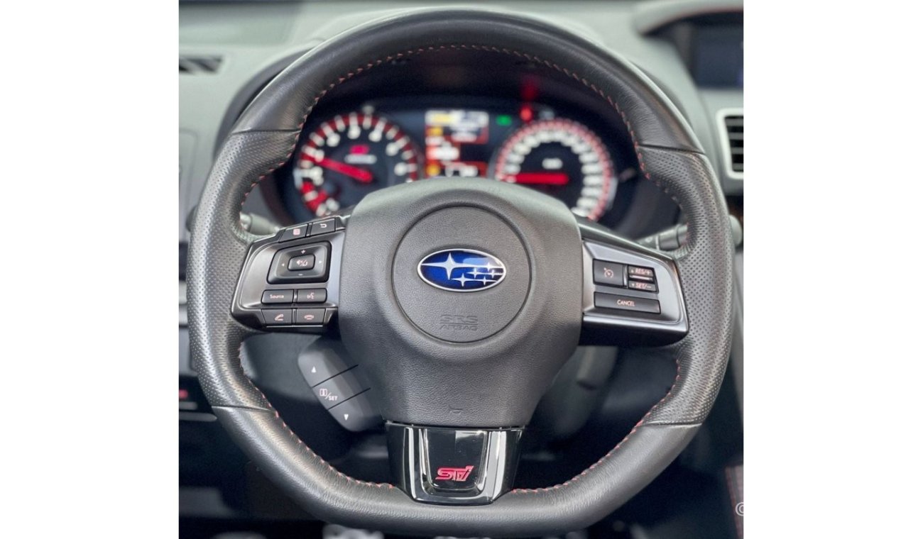 Subaru Impreza WRX 2018 Subaru WRX STI, Full Subaru History, Subaru Warranty October 2021, Low Kms, GCC