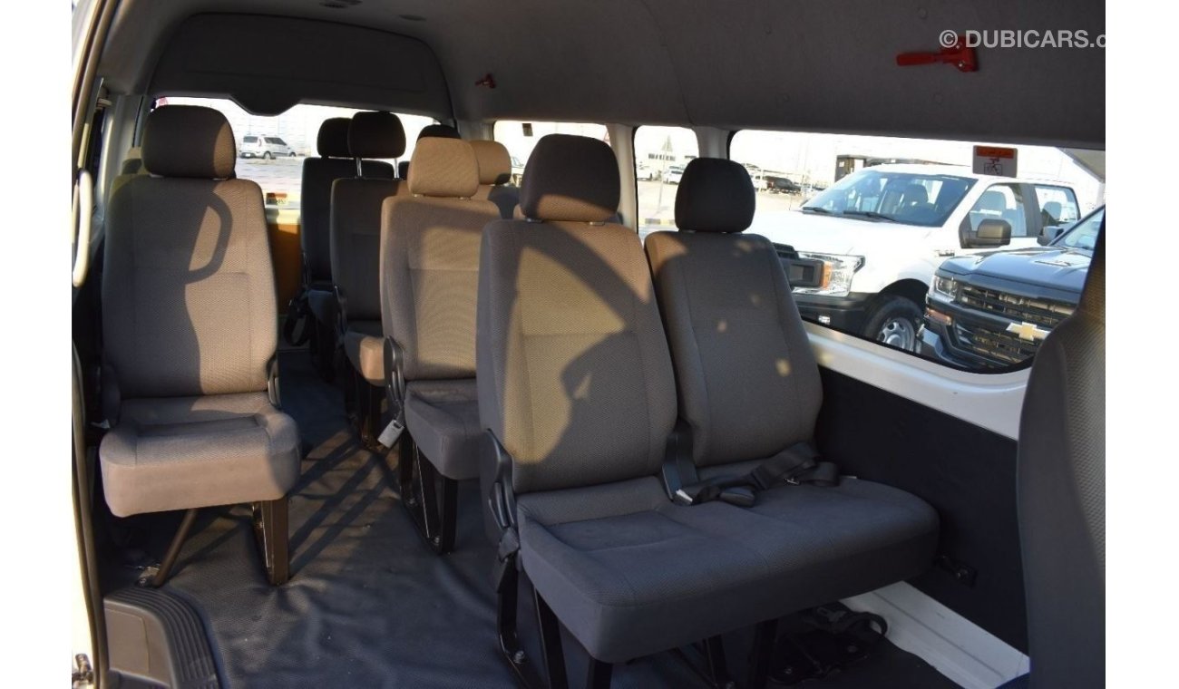 تويوتا هاياس 2017 | TOYOTA HIACE | HIGH ROOF | 13-SEATER 4-DOORS | GCC | VERY WELL-MAINTAINED | SPEC