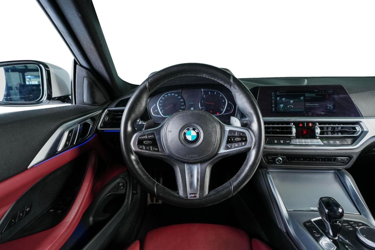 BMW 420i M SPORT GCC-Full-Service History-AGMC Warranty and Service Contract-Sports Coupe