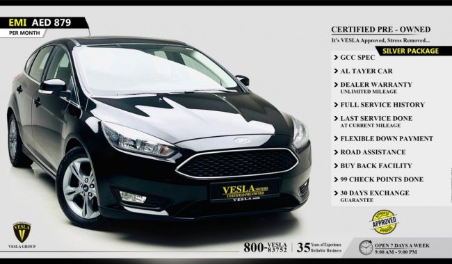 Ford Focus 2.0L TURBO + SPORT EDITION + SUNROOF + NAVIGATION + SPOILER + SPORT SEAT / UNLIMITED KMS WARRANTY