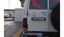 Toyota Land Cruiser Hard Top Toy. LC 78 H/T 4.0L PET - M/T - 20YM - H/RF AMBULANCE (FOR EXPORT ONLY)