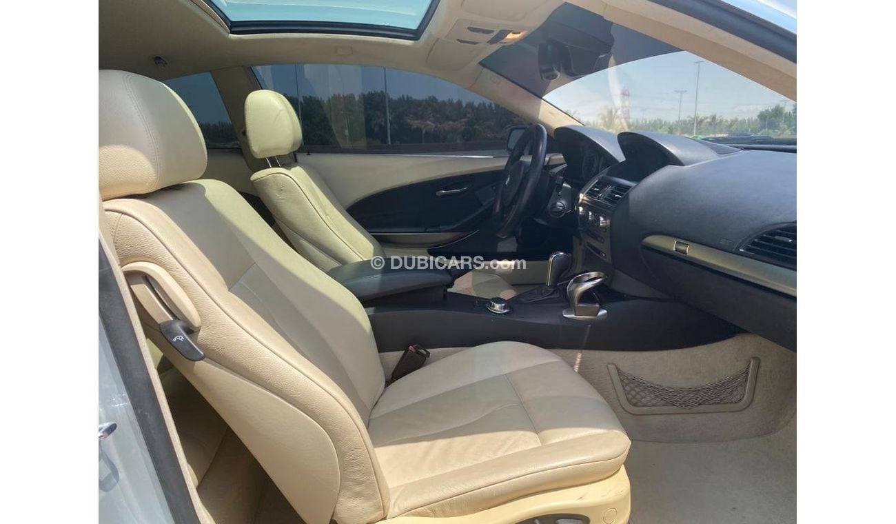BMW 630i BMW 630I 2007 GCC V6 Perfect Condition - Accident Free