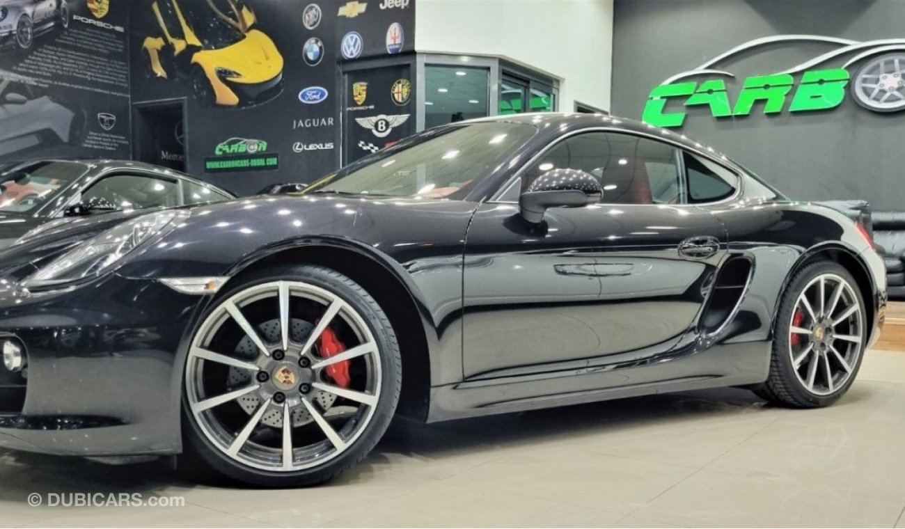 Porsche Cayman S PORSCHE CAYMAN S 2014 GCC IN AMAZING CONDITION LOW MILEAGE ONLY 45K KM FOR 189K AED