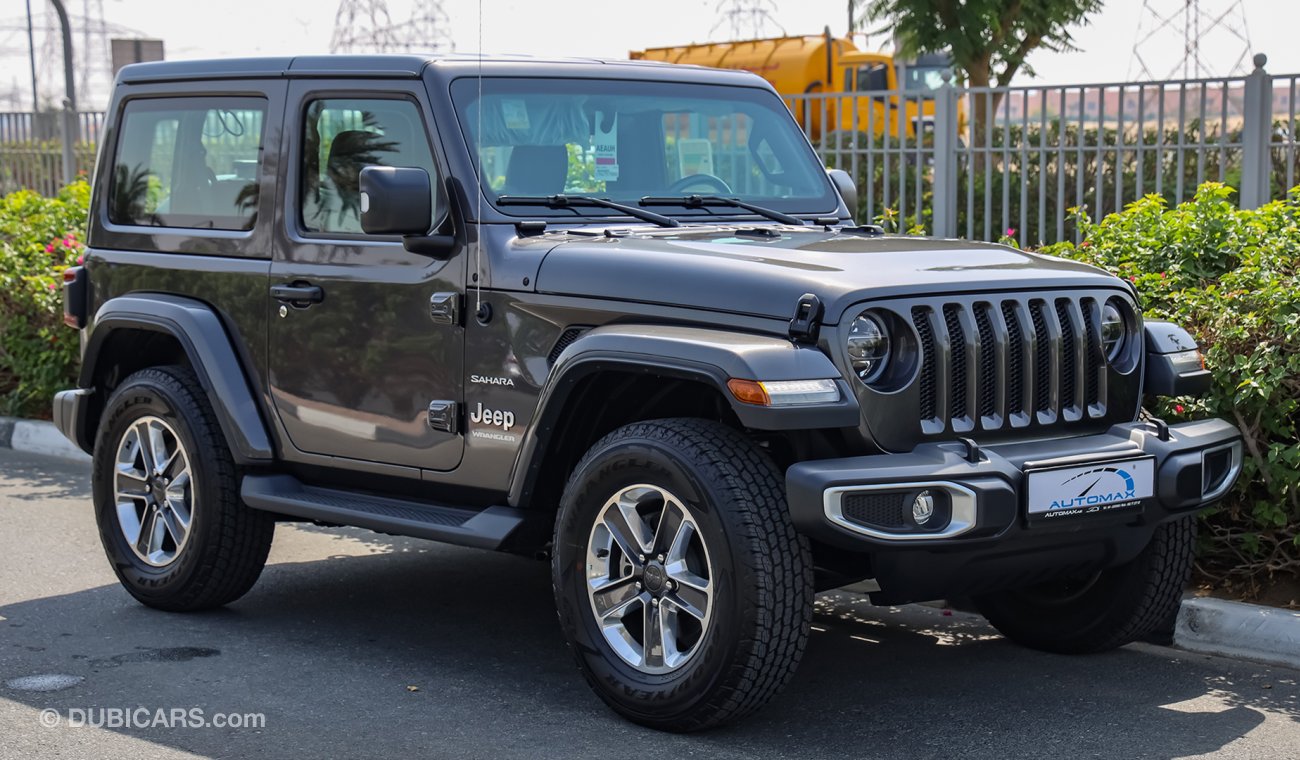 Jeep Wrangler Sahara V6 3.6L , GCC , 2021 , 0Km , With 3 Yrs or 60K Km WNTY @Official dealer