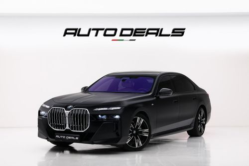 BMW 735i 2023 BMW 735 I M | GCC Specs | Under Warranty | Service Contract | Best in Class | 3.0L i6