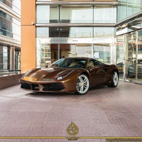 فيراري 488  2018 FERRARI 488 ( TAILOR MADE ) ( 1 OF 1 ) 70th Anniversary GCC DONE ONLY 600KM