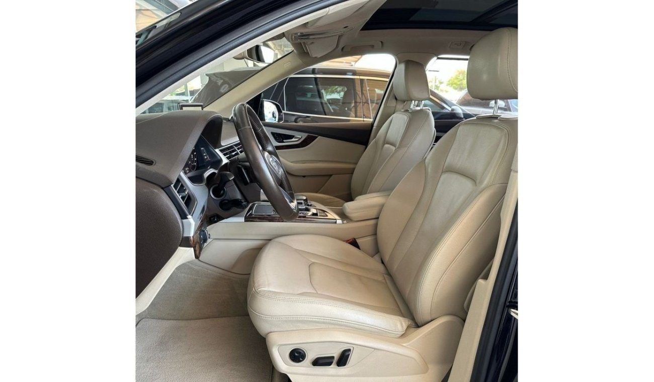 Audi Q7 AED 1,550 P.M | 2016 AUDI Q7 45 TFSI QUATTRO | 7 SEATS | GCC | UNDER WARRANTY