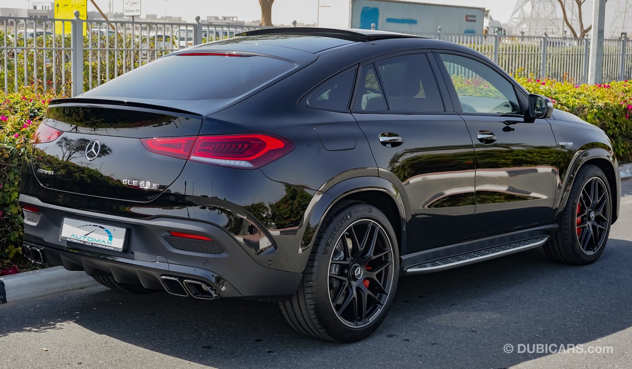 Mercedes-Benz GLE 63 AMG S , 4Matic Plus , V8 , Coupe , Luxury , 2022 GCC , 0Km , W/3 Yrs or 100K Km WNTY