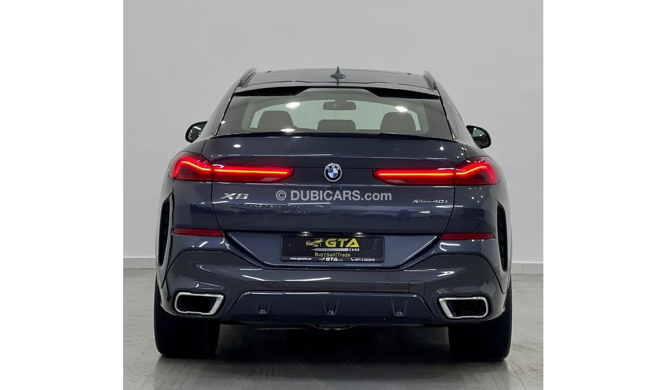 BMW X6 xDrive40i Luxury M Sport Package 2022 BMW X6 40i M Sport, BMW Warranty + Service Package, Very Low K