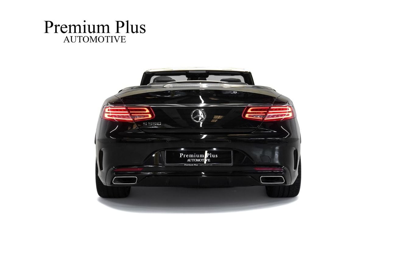 مرسيدس بنز S 550 2018 Mercedes Benz S550 Cabriolet, Warranty, 6 Button, Fully Loaded, Low Kms, 449 HP
