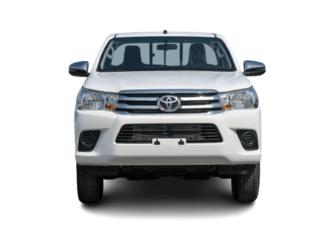 Toyota Hilux ECTOMA004 - 2025 Toyota Hilux Single Cab DLX - 2.4L Diesel Manual 4wd - White with Red Interior