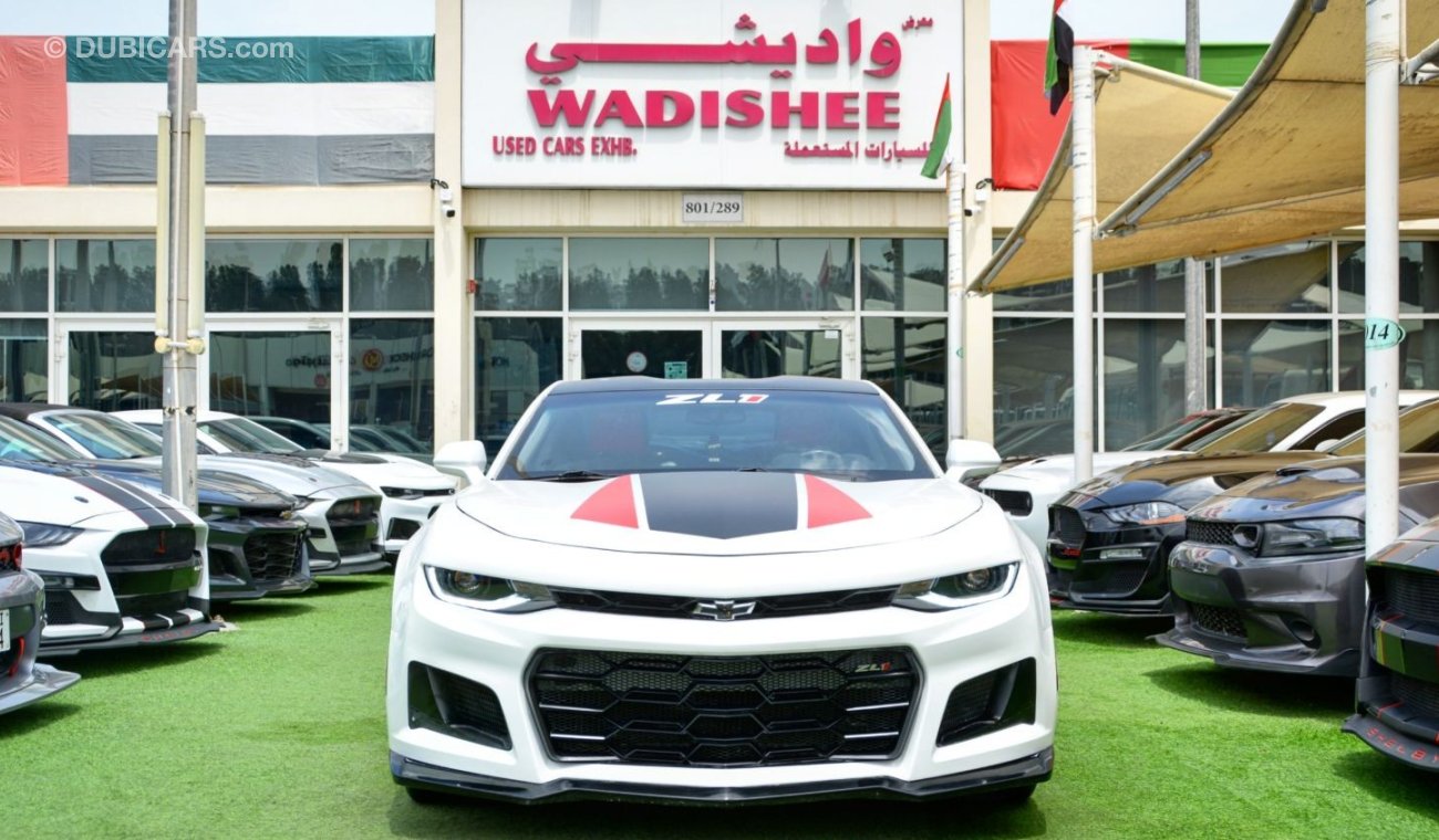 شيفروليه كامارو Camaro RS V6 2017/Original Airbags/ZL1 Kit/Leather Seats/Very Good Condition